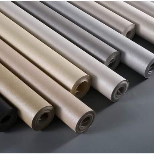Long-Fiber Non-Woven Fabrics Shiny Pearly Lustre Wallpaper Modern Simple Nordic Features Wallpape Living Room Bedroom Full-Piece