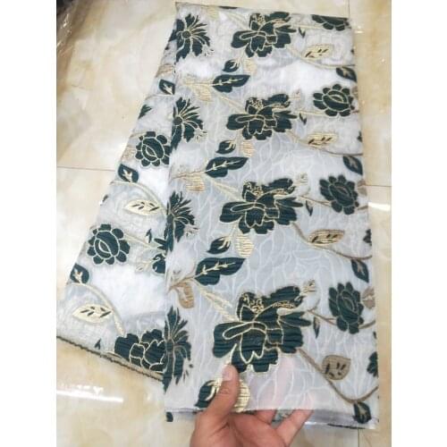 New Nigeria High Quality Wedding Lace African Lace Fabric Dubai Bridal Tulle Net French Lace Fabric Dress PFN004