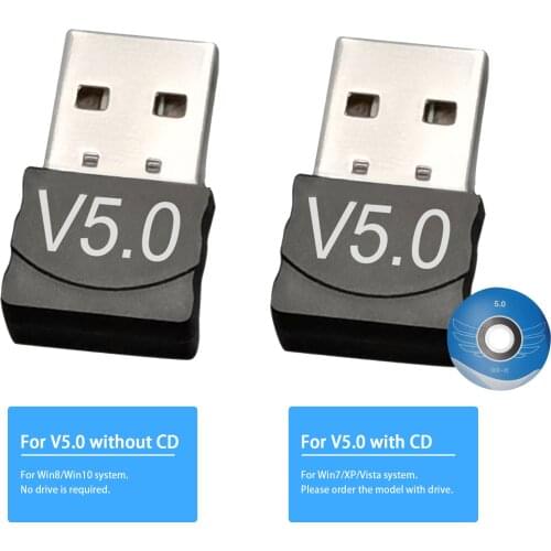 New USB Bluetooth 5.0 Adapter Transmitter Bluetooth Receiver Audio Bluetooth Dongle Wireless USB Adapter For Computer PC Laptop