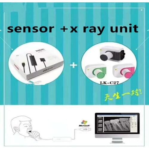 New High Frequency Portable Dental X Ray Machine Dental RVG Sensor X-ray with HDR 500A Sensor