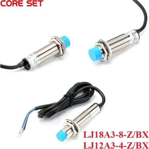 LJ12A3-4-Z/BX LJ18A3-8-Z/BX Switch New Inductive Proximity Sensor Detection Switch NPN NO Normally Open Metal Switch Sensor