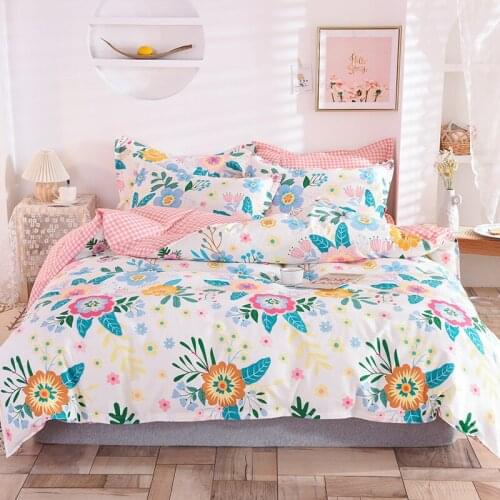 Style Bedding New Style Pure Cotton Four-piece Full Cotton Duvet Cover Multi-piece 1.5m Bed