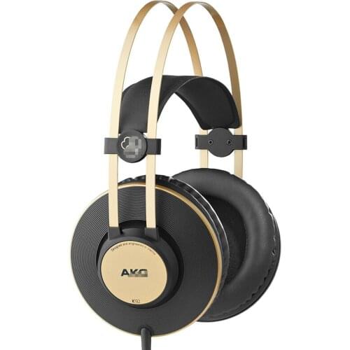 K92 Closed-back Professional studio Top Quality Noise Cancelling Music Stereo Portable Wire dynamic Speaker headphone