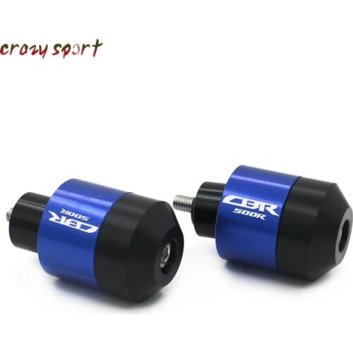 Handlebar Grips Bar Ends Hand Grip plug Slider End Caps For HONDA CBR500R CBR 500R CBR500 R 2013-2018 Motorcycle Accessories