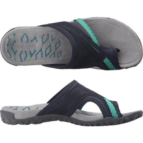 Summer Fashion Women Slippers Comfy Soft Round Toe Female Flip Flop Casual Outdoor Mixed Color Ladies Wedge Sandals