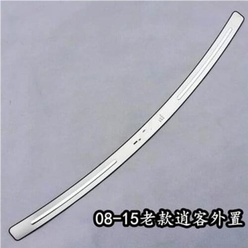 Car styling stainless steel External bumper Protector Sill for Nissan Qashqai J10 2008-2015 Auto parts