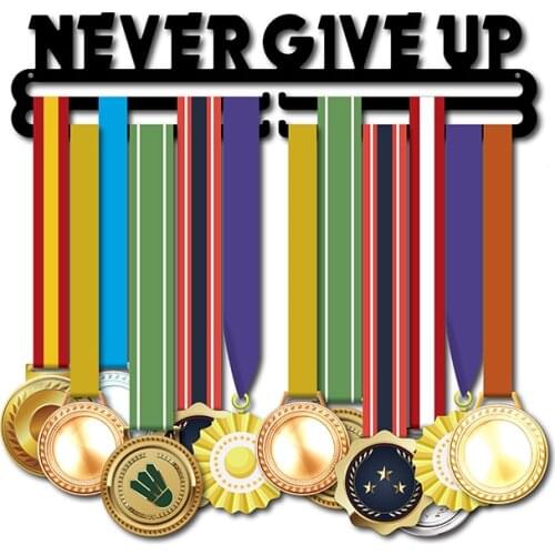 Inspirational medal hanger Metal medal holder Sport medal display rack hold 36 medals