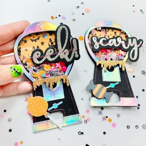 Vintage Gumball Machine Metal Cutting Dies Stencils for DIY Scrapbooking photo album Decorative Embossing DIY Paper Cards