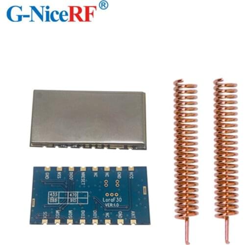 10pcs/lot Lora1278F30 1W 6-8km Long Distance and High Sensitivity (-120 dBm) 433MHz Wireless RF Module