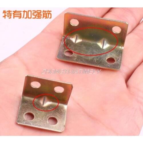 33mm small angle code furniture hardware board support angle iron furniture connector cabinet right angle bracket