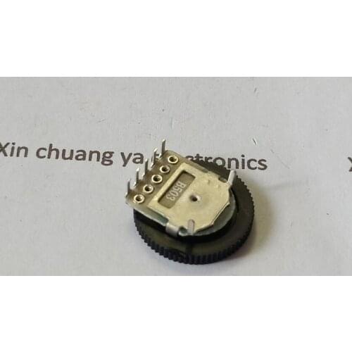 50K duplex dial potentiometer 16*16*2mm