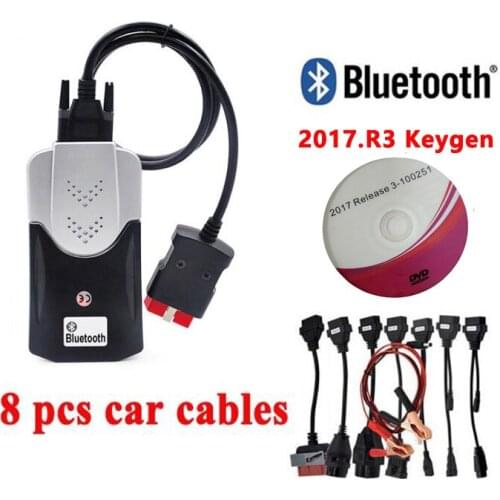 2021 VD DS150E CDP for Delphis Obd2 Car Diagnostic Tool Kit Free Shipping Bluetooth 2017R3 Keygen Software Automotive Scanner