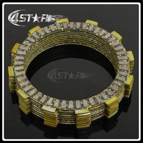 Motorcycle Friction Clutch Plates Disc Set For HONDA CR125R CR 125R 2000-2014 CRF250R CRF 250R 2004 2005 2006 2007
