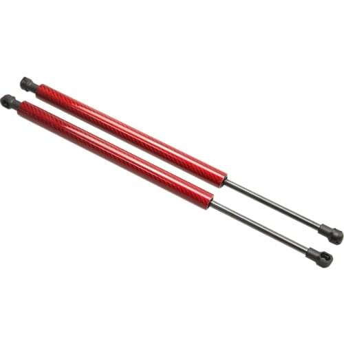 For Nissan 240SX S13 Silvia with Spoiler 1989-1994 Carbon Fiber Gas Lift Supports Struts Prop Rod Arm Shocks Rear Trunk Boot