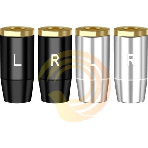 QUEYINFANG MMCX Female Connector MMCX Female Plug Aluminum Shell Beryllium Copper Gold-plated Good Insertion Force