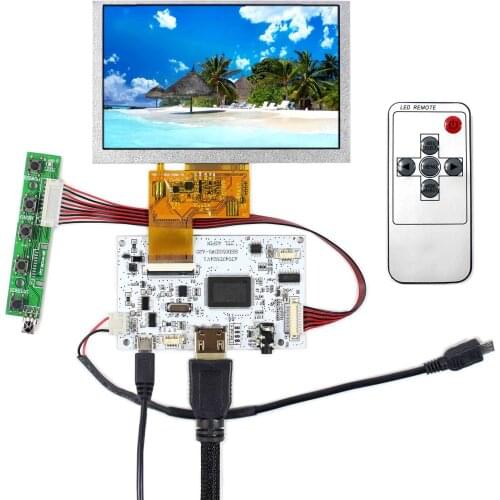 HD MI LCD Controller Board With 5" 800X480 LCD Screen For Raspberry Pi