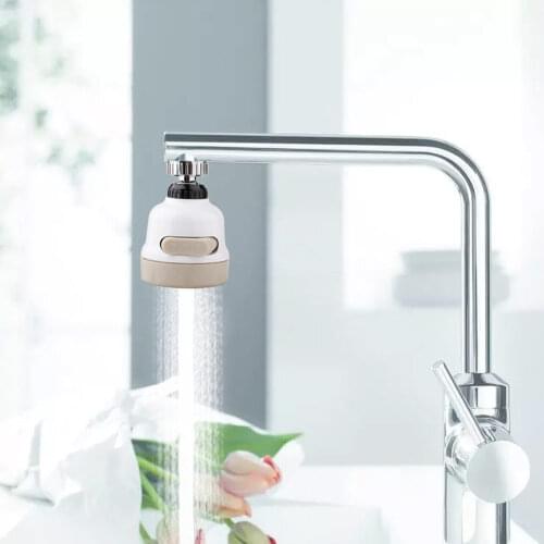 New 360 Rotating Faucet Booster Shower Household Faucet Water Splash Filter Home Kitchen Water Filter Nozzle Filter Water Saver
