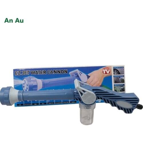 Portable High Pressure Water Gun Multifunctional for Garden Hose Spray Nozzle Metal Foam Lance Washing Car Cleaning Tools New