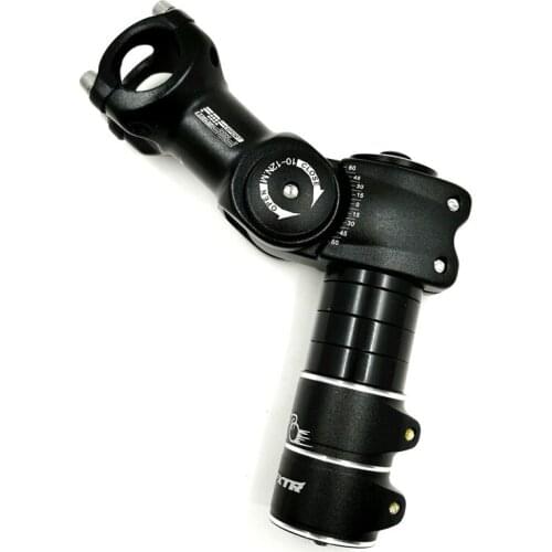 Bicycle Height Adjustable Stem Set 25.4mm 31.8mm Handlebar 28.6mm Front Fork Heightening Adjustable Stem MTB Mountain Bike Part