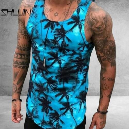 Мужские майки с принтом SHUJIN China At AliExpress