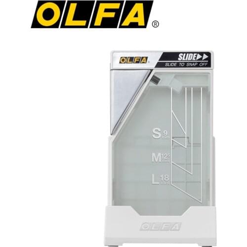 OLFA DC-6 Blade Disposal Transparent Case&Holder Safety Storage Desktop Blade Disposal Station Made In Japan