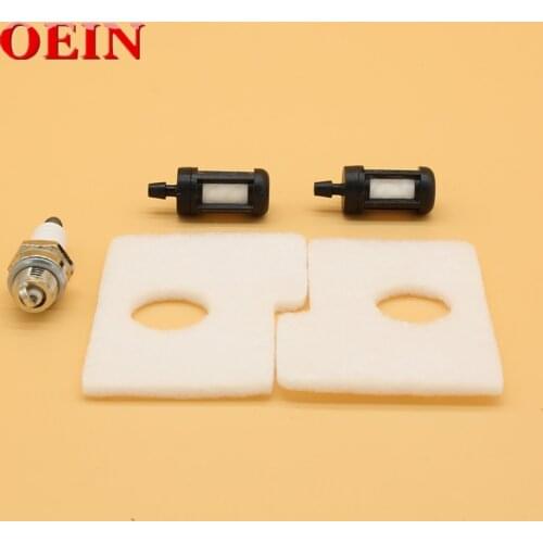 AIR FUEL FILTER SPARK PLUG FIT FOR STIHL 017 018 MS170 MS180 MS 170 180 11301240801 GAS CHAINSAW ENGINE REPLACE PARTS