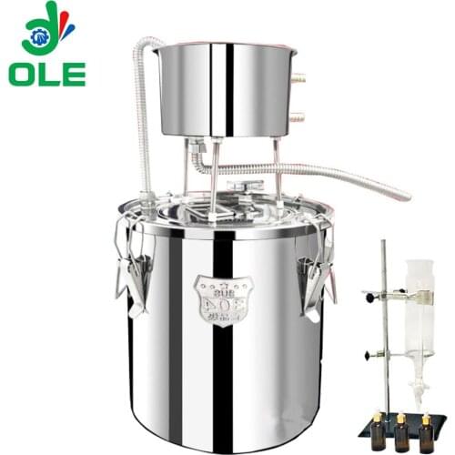 36L High Quality Mini Essential Oil Distiller Pure Dew Machine Distillery