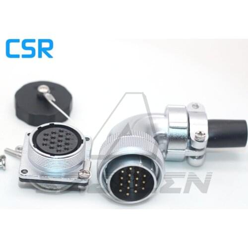 WEIPU WS28 Waterproof AC DC Volt 16Pin Circular Industrial Male&Female Plug Socket Solar Energy Power Connector Automotive IP67
