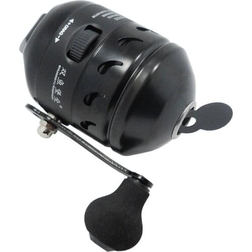 1+1BB Compound Bow Fishing Bowfishing Spincast Reel Spinning Reel Right/Left Handed Gear ratio 3.3:1