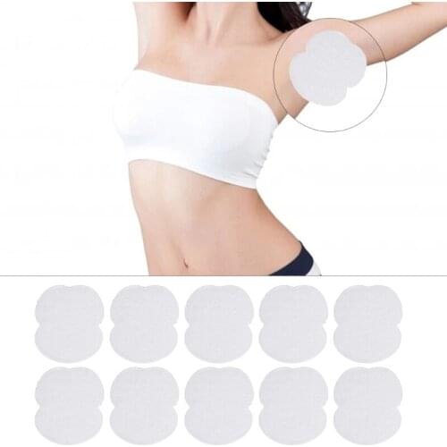 1/2/10 Pcs Underarm Sweat Pads Disposable Absorbent Armpit Underarm Shields Antiperspirant for Sweating Women Men