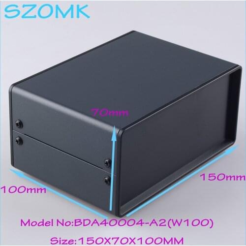 1pcs )150x70x100mm metal enclosure switch box diy iron electronics box instrument case housing case for pcb