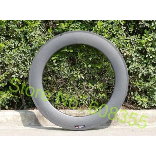 2 * 88mm 3k UD Carbon Matt Glossy Road Bike Tubular Wheel Rim 20.5 23 25mm Wide