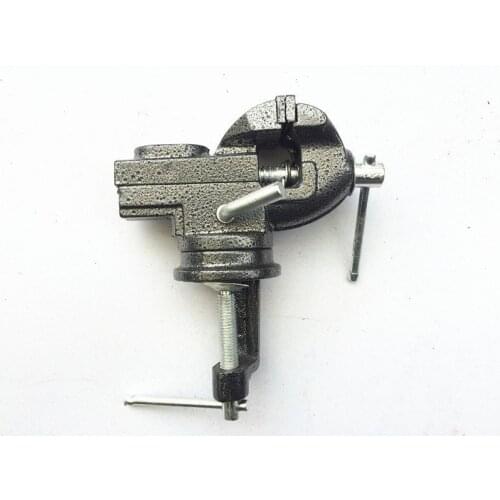 50/60mm small table vise Mini bench vise Small vise Cast iron DIY 360 degree rotation
