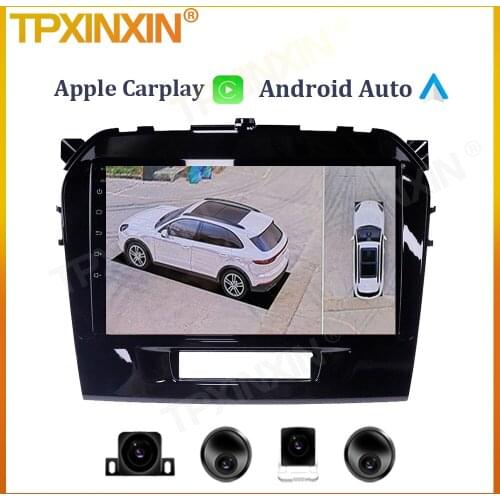 6+128G For Suzuki Vitara 4 2014 - 2018 Android Auto Car Radio Multimedia Video Player Navigation GPS No 2 Din Tape Recorder