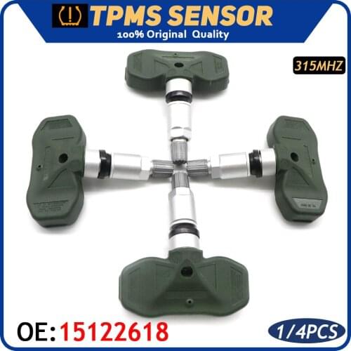 Car TPMS Tire Pressure Monitoring Sensor 15122618 For CHEVROLET COLORADO GMC CANYON HUMMER H3 H3T 2007-2012 315MHz
