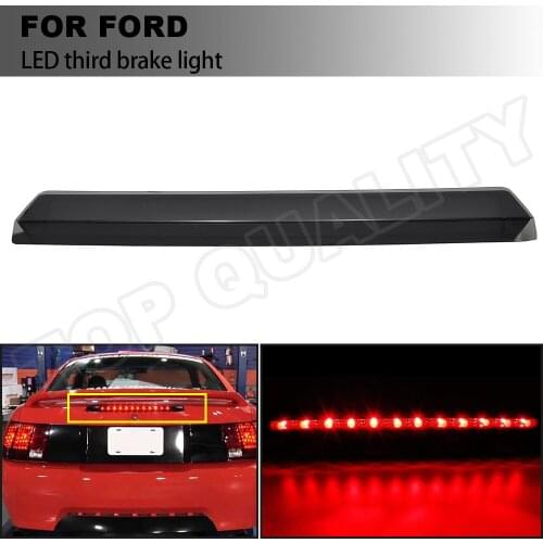 Car LED Tail Light Rear LED Third Brake Light Height Level Stop Lamp Signal 3rd For Ford Mustang 1999 2000 2001 2002 2003 2004