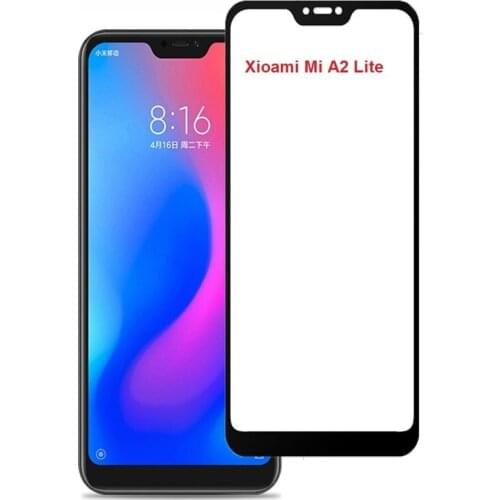 For Xiaomi Mi A2 Lite Protective Glass On Xiaomi Mi A2 Screen Protector MiA2 Lite Global Version Full Cover Tempered Glass Film
