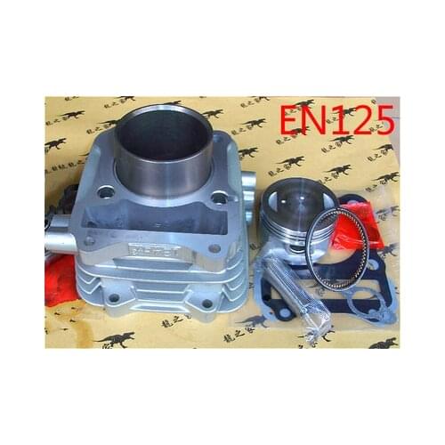 Engine Spare Parts Motorcycle Cylinder Kit 62mm For Suzuki EN125 Upgraded to EN150 150cc Modified EN 125 150