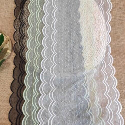 22cm point cloth lace lace craft sewing accessories clothing elastic lace trim DIY clothing sewing supplies and fabrics