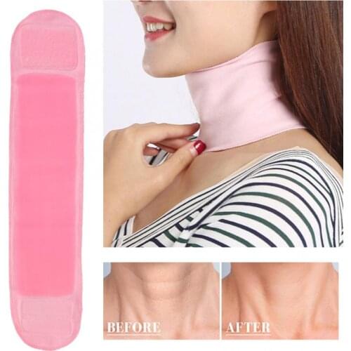 Reuseable Gel Neck Mask Wraps Anti-aging Anti-wrinkle Moistening Neck Care Wraps for Women Skin Care Relaxation Massage