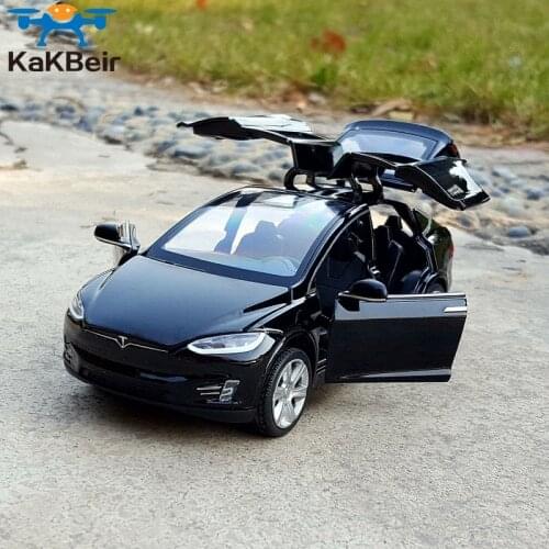 Free Shipping New1:32 Tesla MODEL X MODEL3 Alloy Car Model Diecasts & Toy Vehicles Toy Cars Kid Toys For Children Gifts Boy Toy