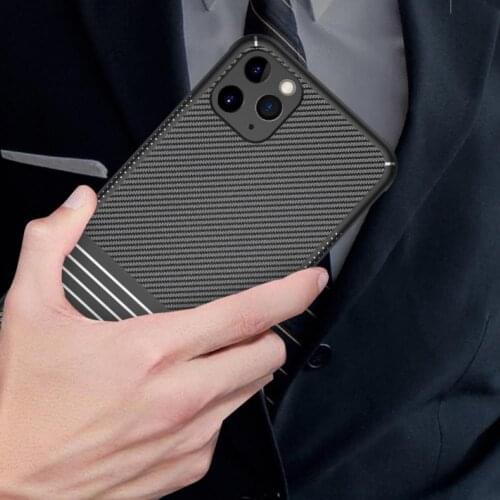 TPU Soft Shockproof Cell Phone Rear Case Protective Cover for iPhone 11 Pro Max