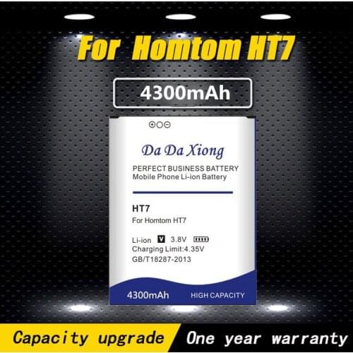 New Item Model [ HT7 ] Battery for Homtom HT7, Battery for Homtom HT7 PRO Phone Battery