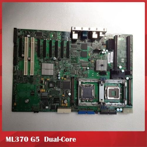 Original Server Motherboard For HP for ML370 G5 409428-001 Dual-core Perfect Test, Good Quality