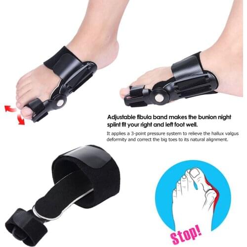 Adjustable Big Toe Straightener Corrector Bunion Splint Pain Relief Hallux Valgus Correction Orthopedic Pedicure Foot Care Tools