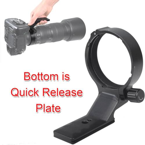 Lens Collar Support Tripod Mount Ring with ARCA-SWISS Quick Release Plate for Nikon AF-S NIKKOR 200-500mm f/5.6E ED VR Lens
