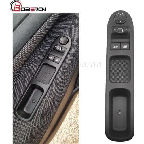 Front Left Side Car Window Control Switch Master Control Window Switch For Peugeot 207 for Citroen C3 Picasso 2007-2014 6554.QC