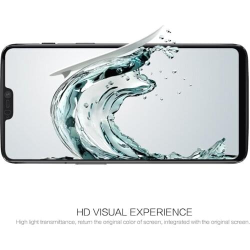 Full cover Glass for oneplus 6 6.28 inch 9H Tempered Glass Screen Protector 2.5D for one plus 6 6T Front film Guard