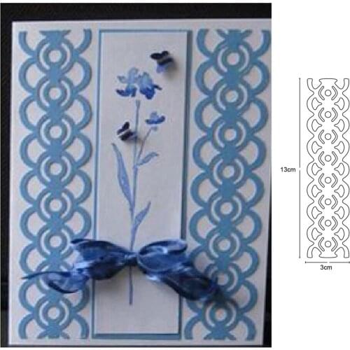 Stripe frame Metal Cutting Dies DIY Etched Dies Craft Paper Card Making Scrapbooking Embossing die stencils