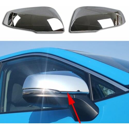 Rear View Mirrors Cover Trim Protector Accessories Fit For Toyota RAV4 2019 2020 Rearview Mirror Molding